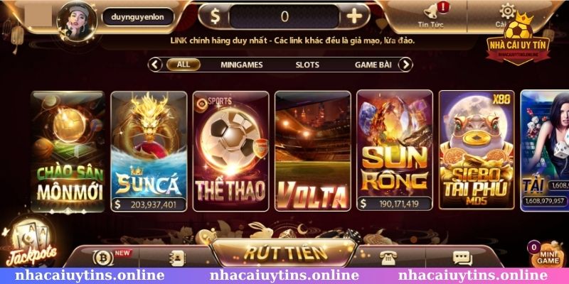 Chơi game Sunwin trực tuyến