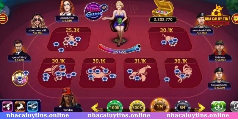 Game bầu cua đổi thưởng