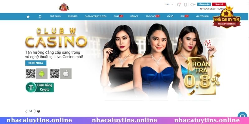 Trải nghiệm hoàn hảo giúp W88 giữ chân thành viên lâu dài