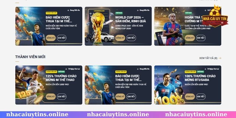 Ưu đãi hấp dẫn tăng nguồn vốn đầu tư cho bet thủ